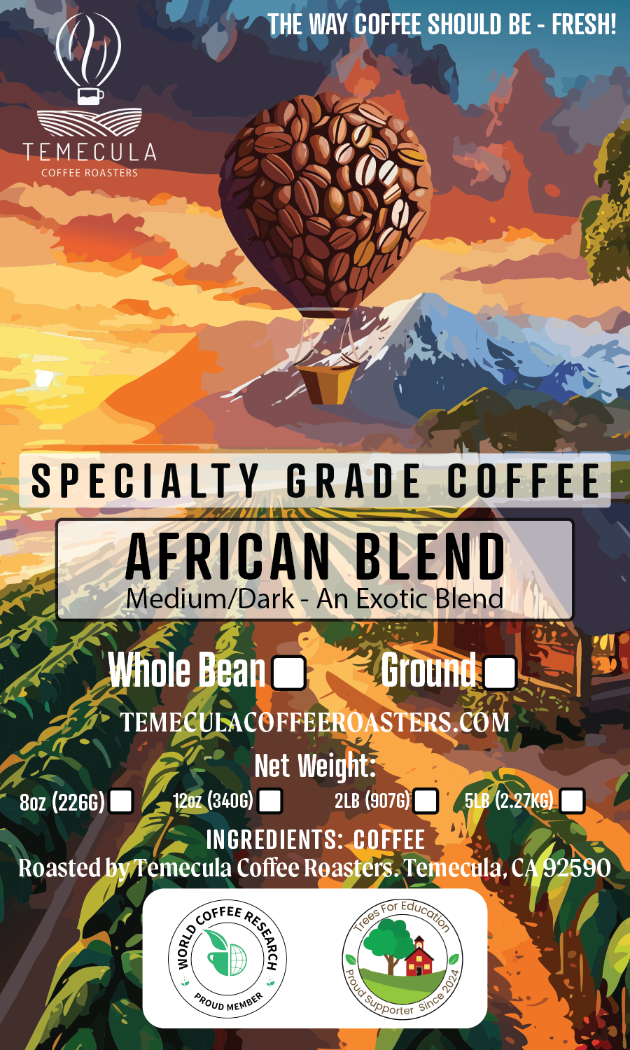 African Espresso Blend
