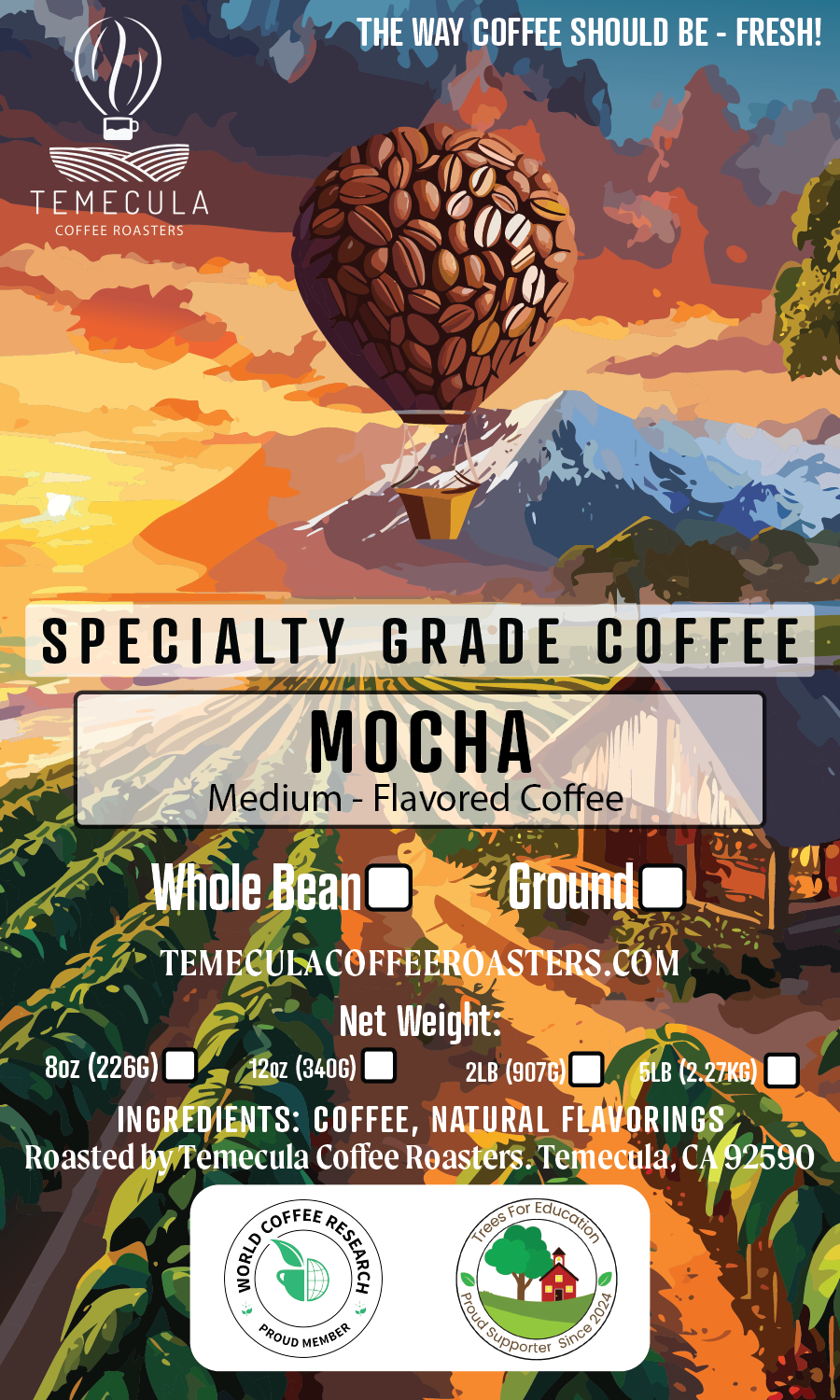 Mocha Flavored Coffee