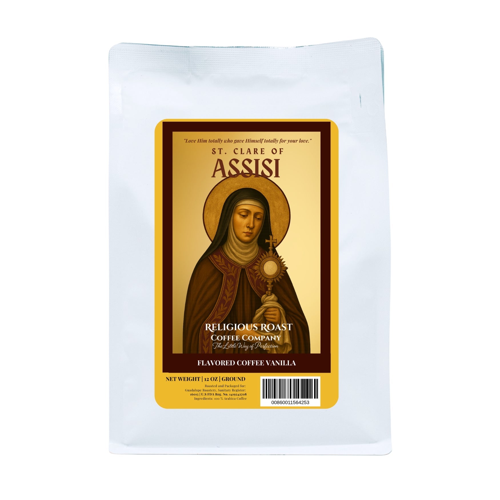 St. Clare of Assisi | Vanilla Flavor