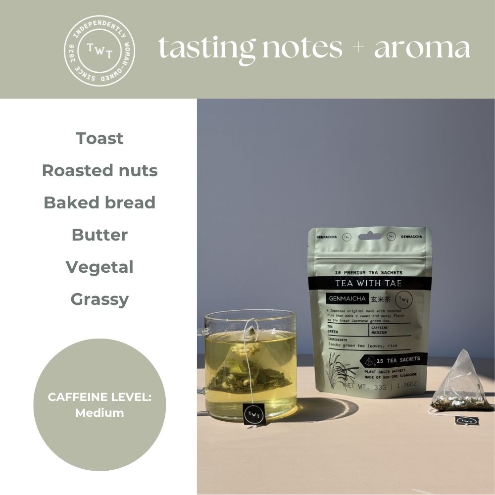 Genmaicha (Traditional Japanese Green Tea) Hot Tea Pouch