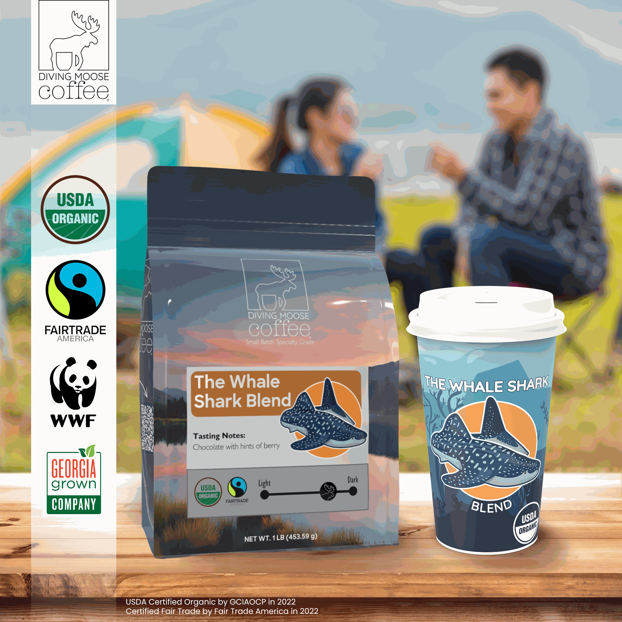 The Whale Shark - Organic Medium-Dark Roast Blend