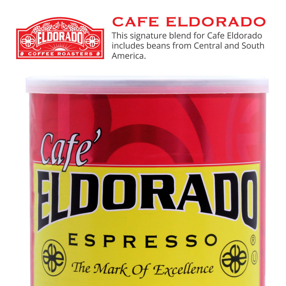 Espresso Ground Coffee – Café Eldorado 9 oz Can