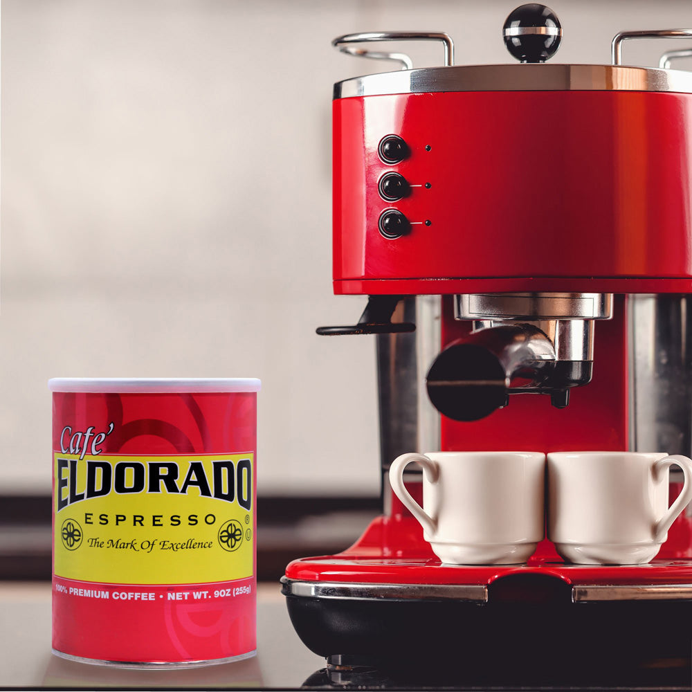 Espresso Ground Coffee – Café Eldorado 9 oz Can