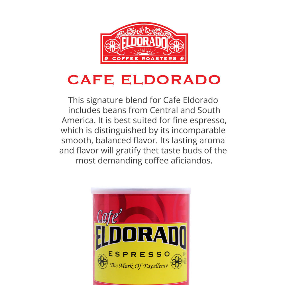 Espresso Ground Coffee | Café Eldorado 9 oz Brick | 100% Arabica | Eldorado Coffee Roasters