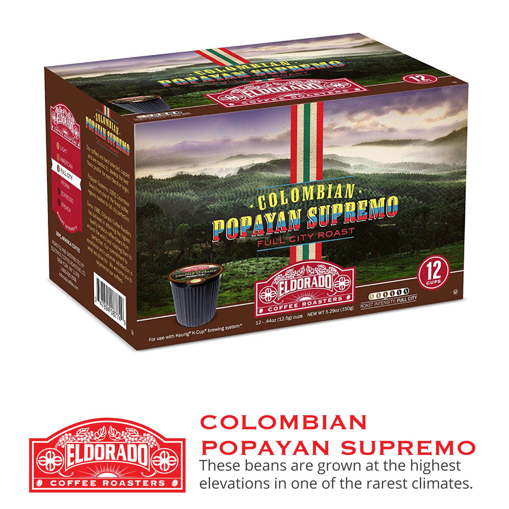 Colombian Popayan Supremo - K-Cup Single Serve Capsules, 12-pack / 96-pack