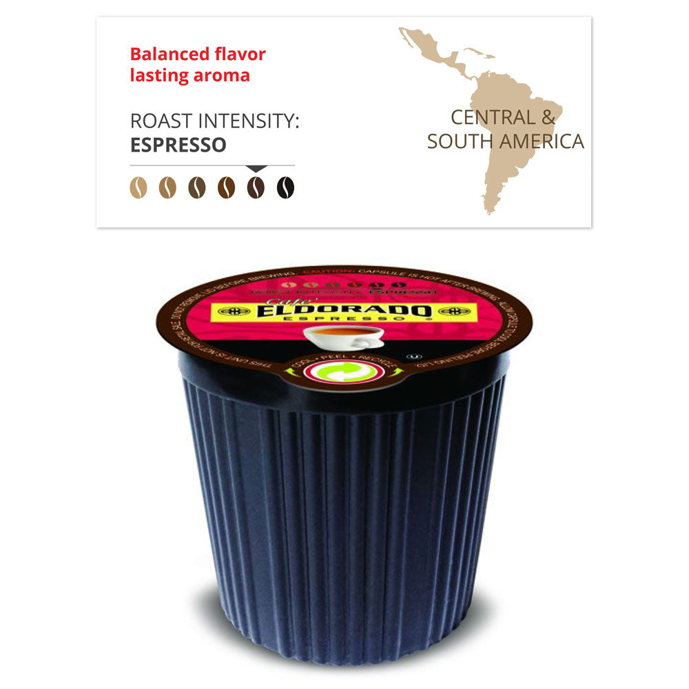 Café Eldorado - K-Cup Single Serve Capsules, 12-pack / 96-pack