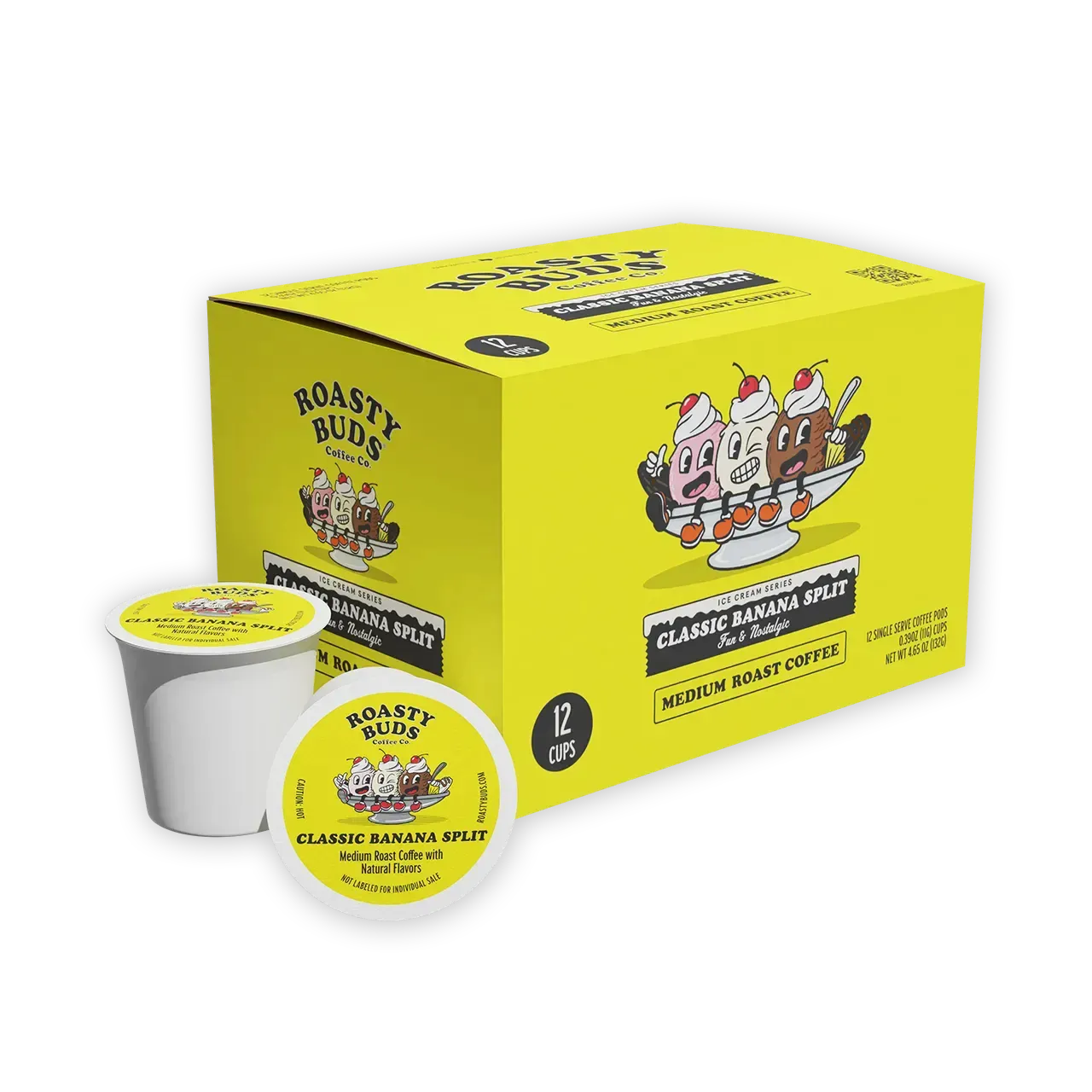 Classic Banana Split Coffee Pods