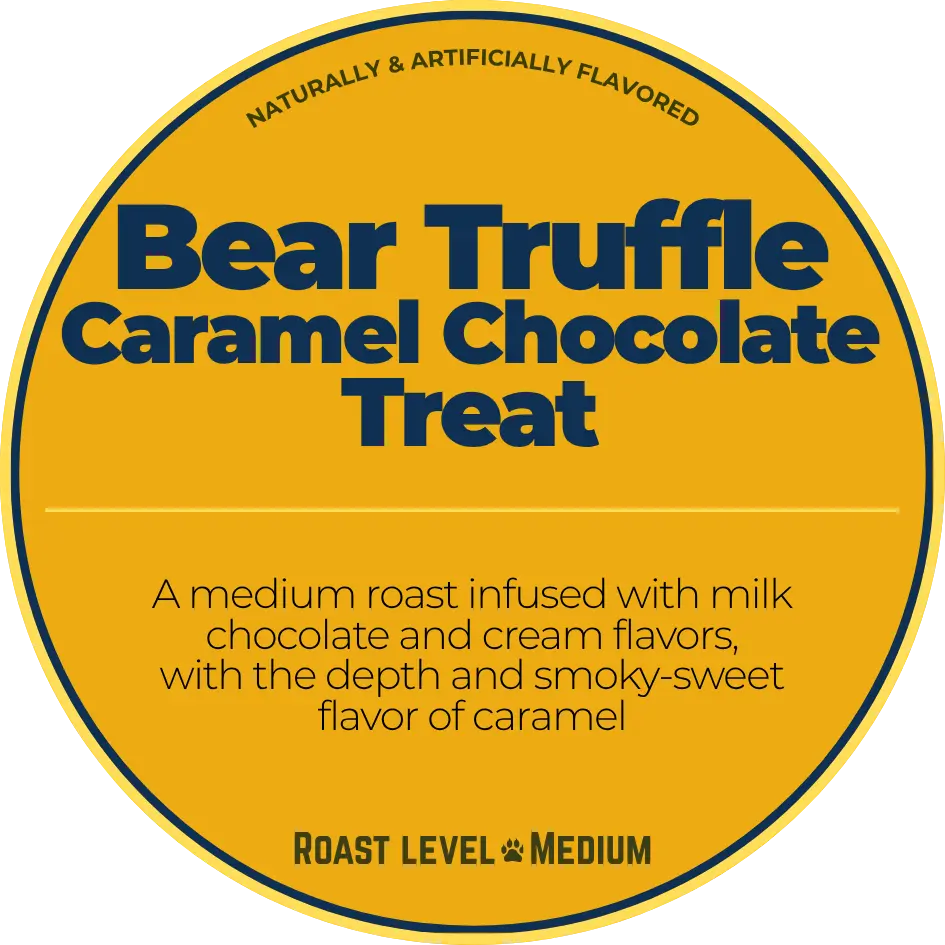 Bear Truffle Caramel Chocolate Treat