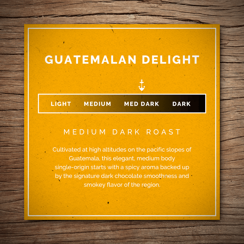 Castaway Coffee Guatemalan Delight K-Cup Pod 12 Count