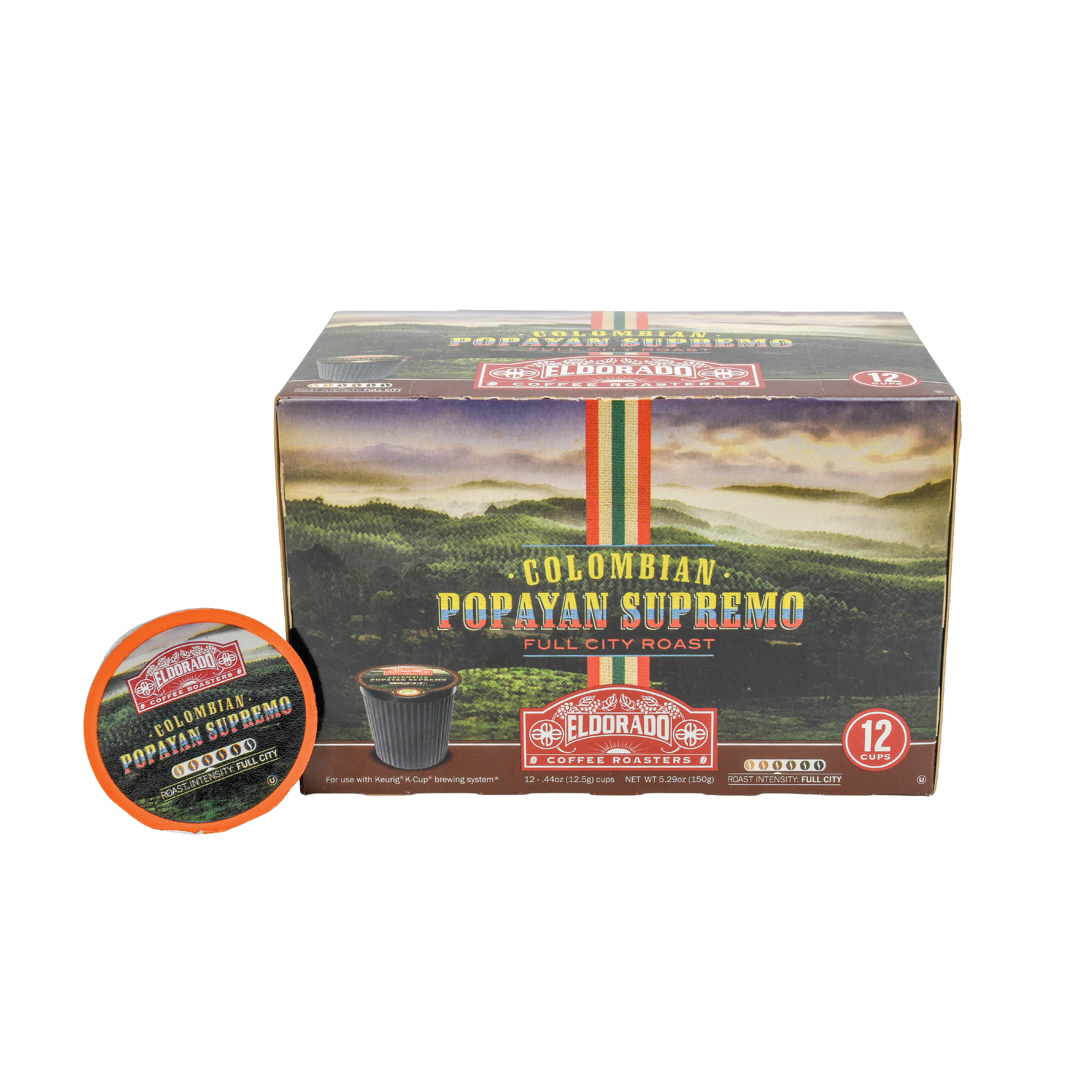 Colombian Popayan Supremo - K-Cup Single Serve Capsules, 12-pack / 96-pack