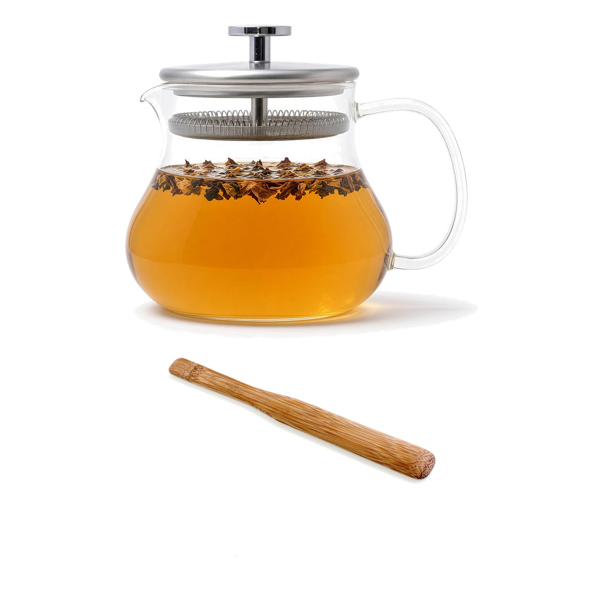 Yama Glass Sitka Tea Press Tea Brewing Set - 24oz