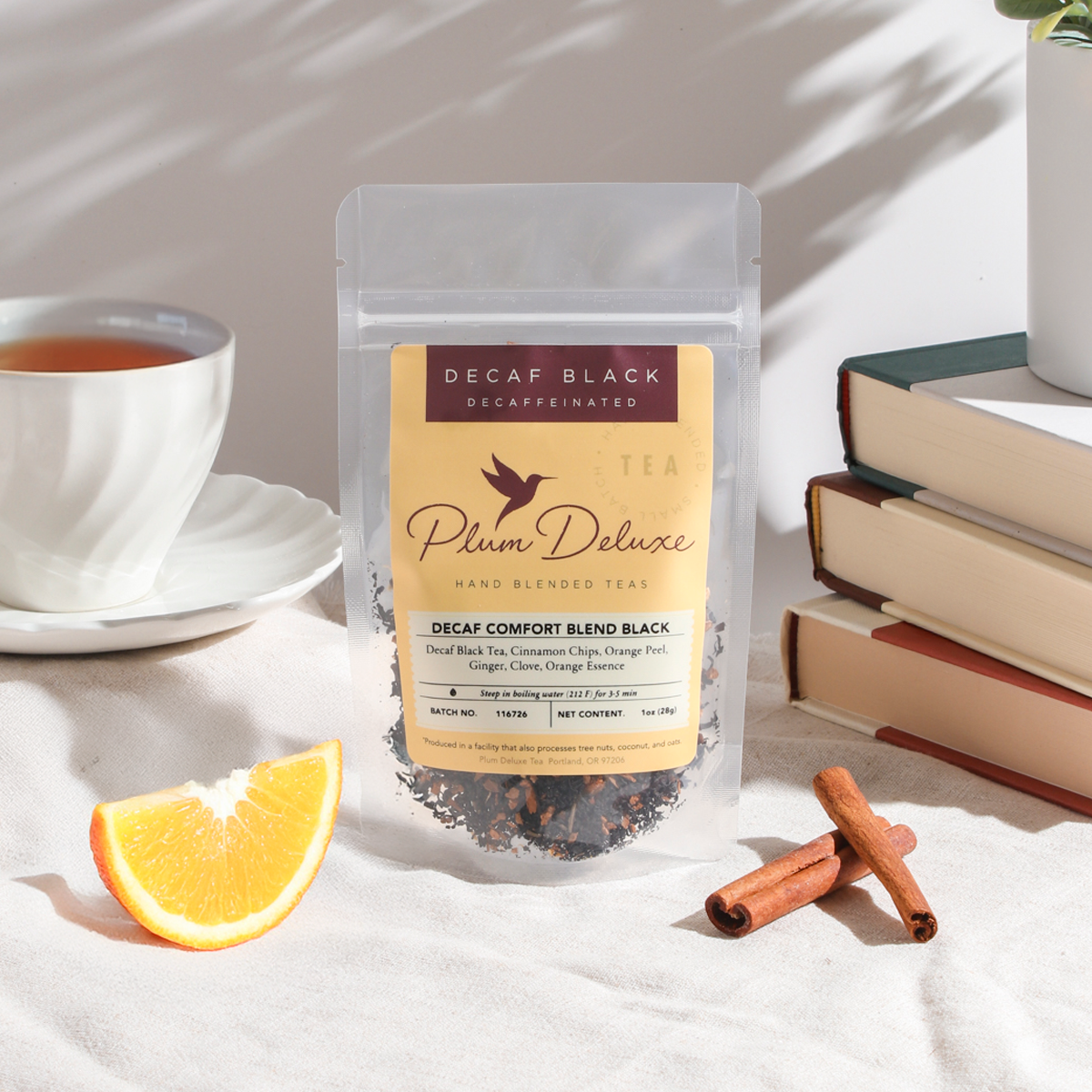Decaf Comfort Blend Black Tea (Orange - Cinnamon)