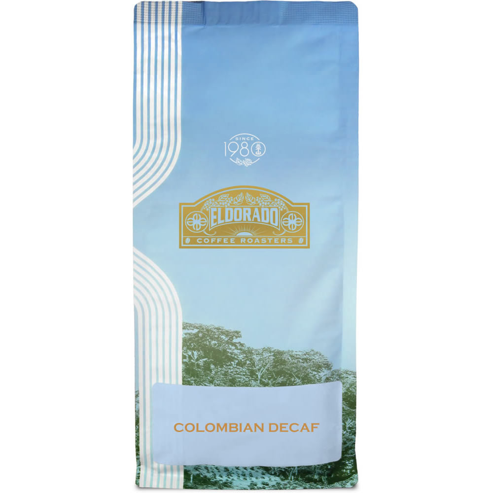 Eldorado 100% Colombian Decaf Coffee Beans | Fresh Roasted | Whole Bean or Ground