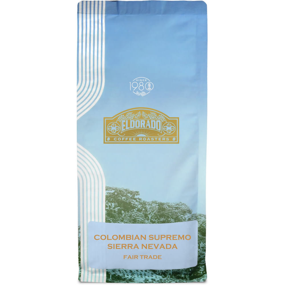 Eldorado 100% Colombian Supremo Sierra Nevada Fair Trade Coffee Beans | Fresh Roasted
