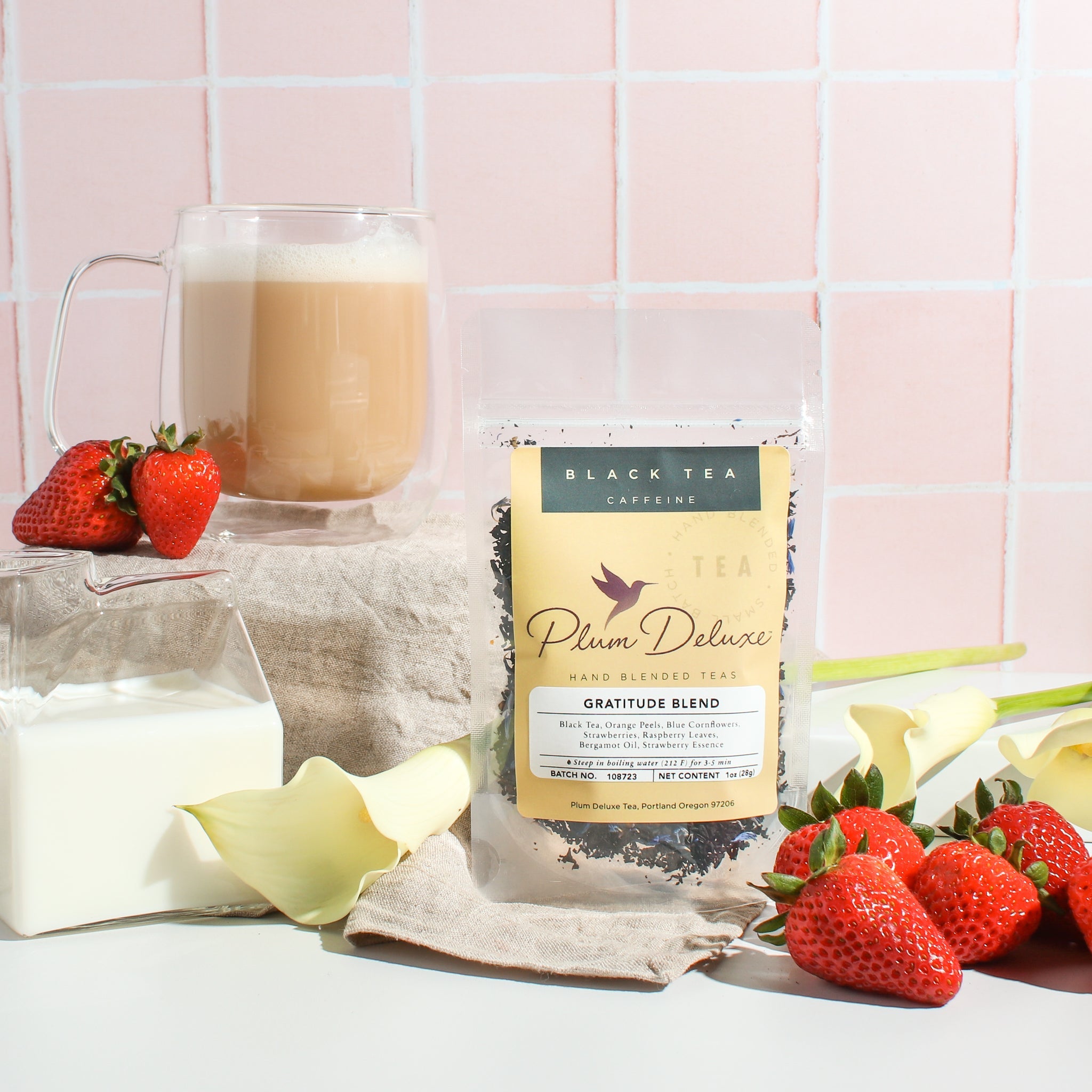Gratitude Blend (Strawberry Earl Grey) Black Tea