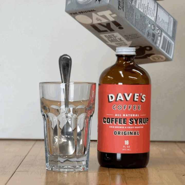 Dave's Original Rhode Island Coffee Milk Syrup (16oz)
