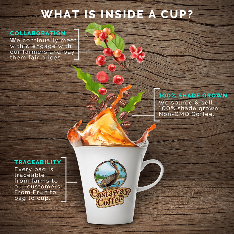 Castaway Coffee  Bourbon K-Cup Pod 12 Count