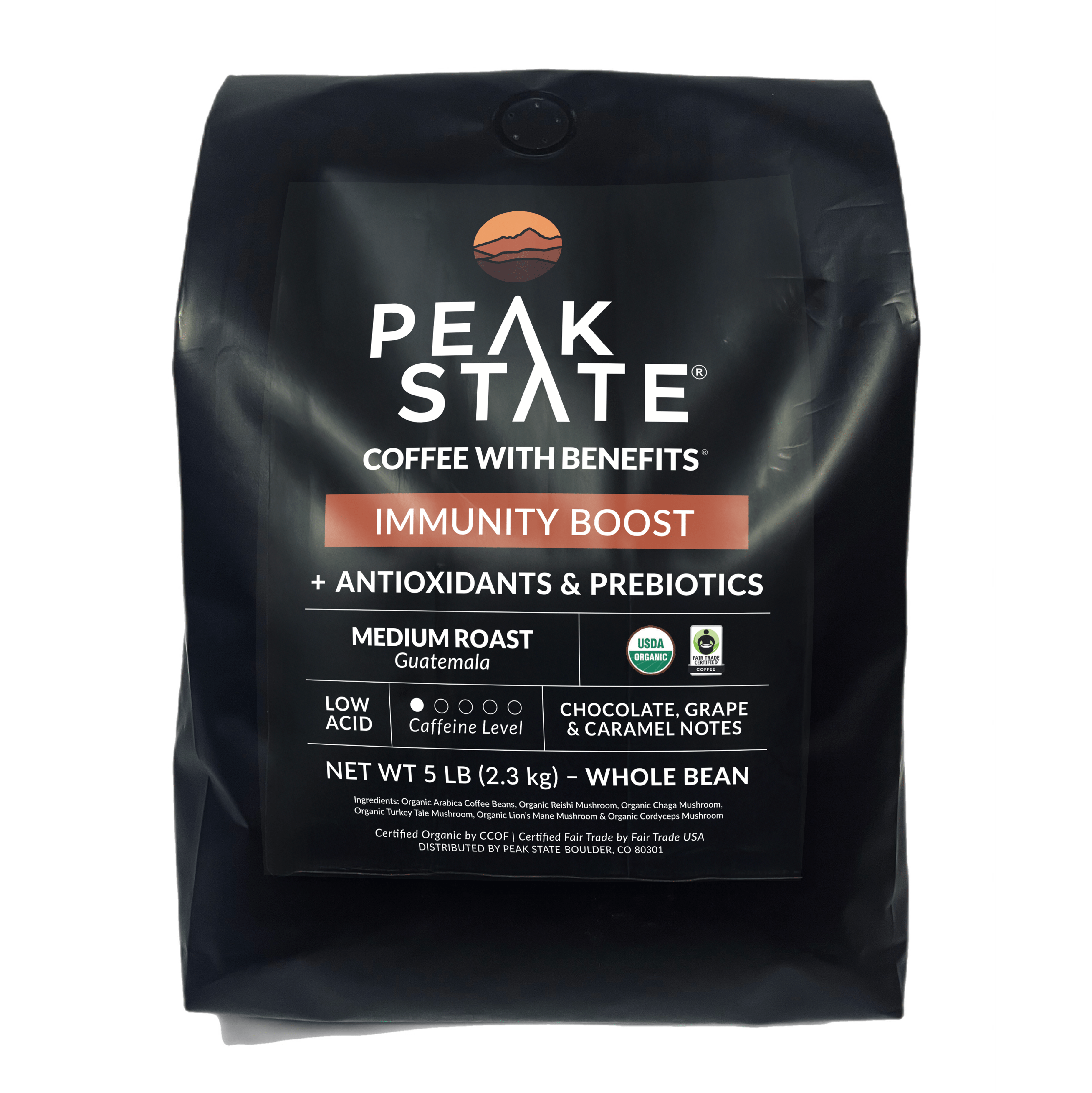 [FM] IMMUNITY BOOST Medium Roast - 5lb Whole Bean