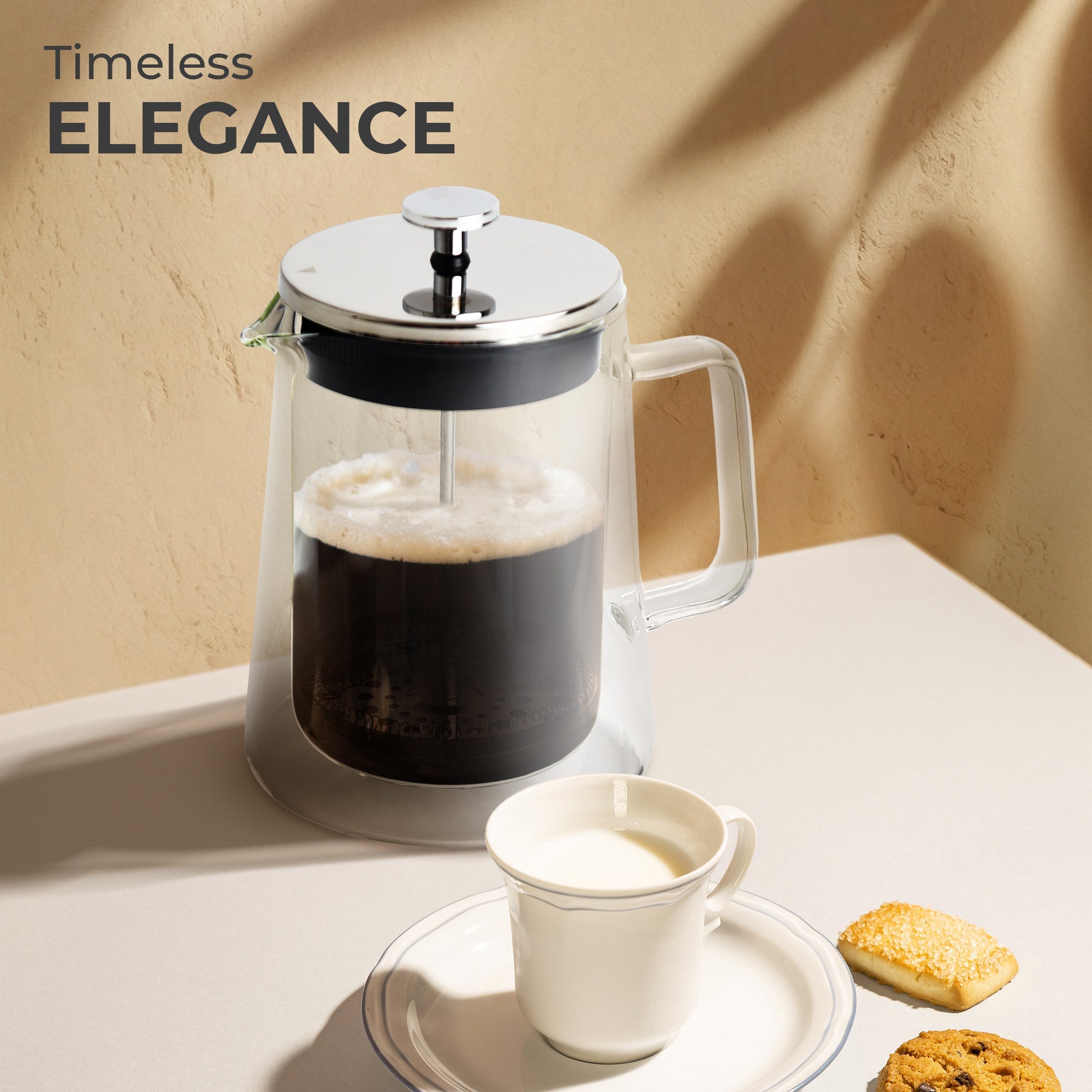 Glass French Press, KF1010