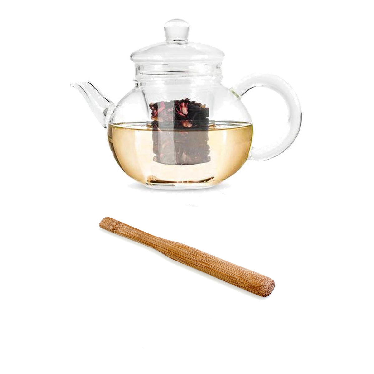 Yama Glass Blooming Teapot w/ Infuser Tea Brew Kit - 32oz