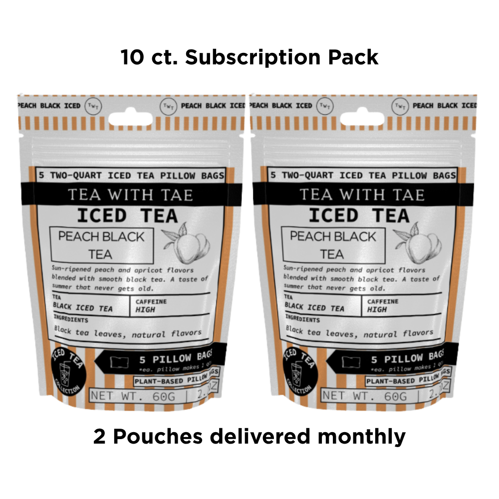 Peach Black Iced Tea Pouch