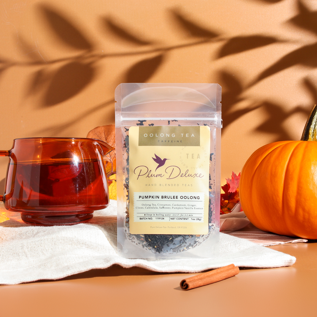 Pumpkin Spice Brulee Oolong Tea