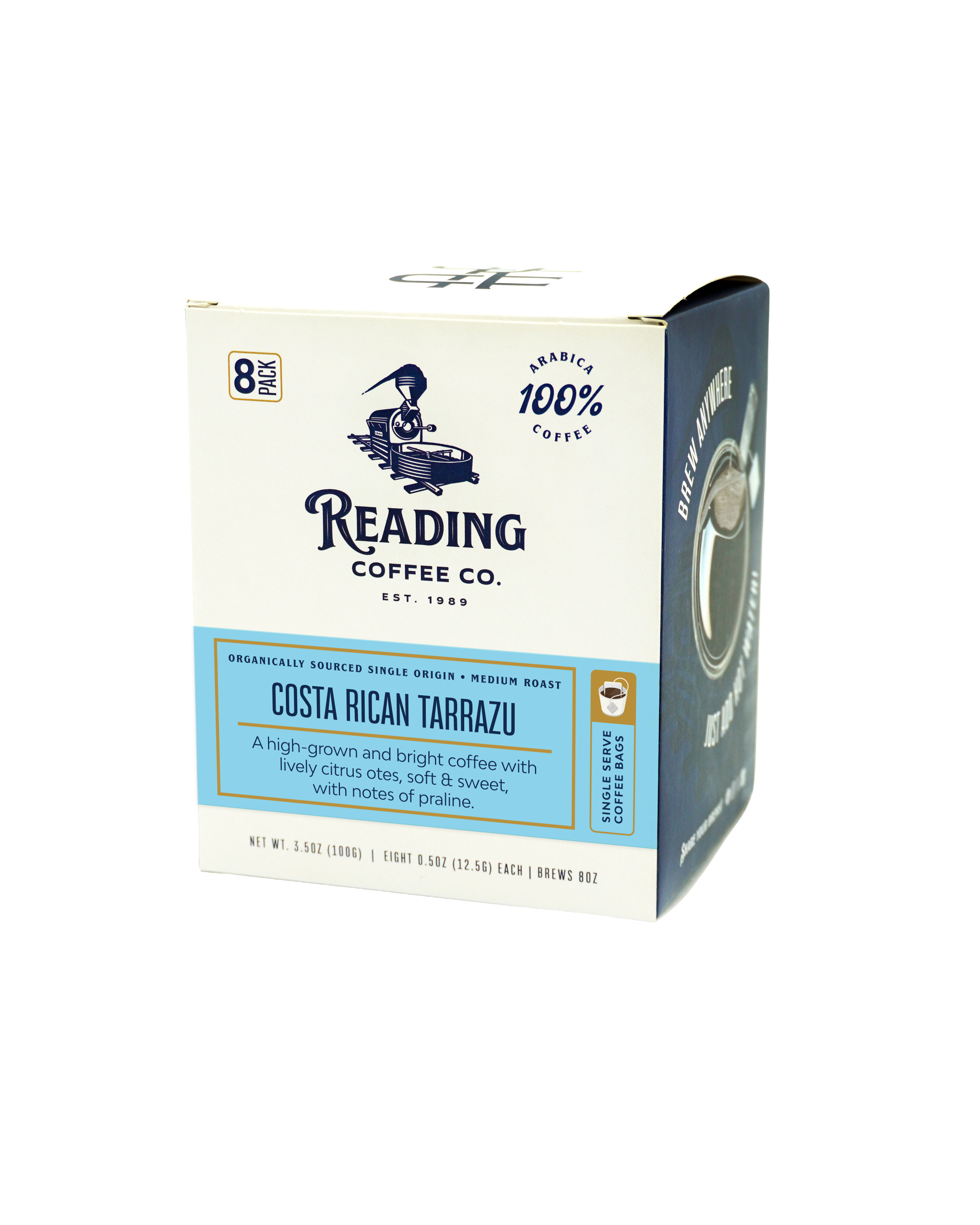 Costa Rican Tarrazu Pour Ta Single Serve Coffee
