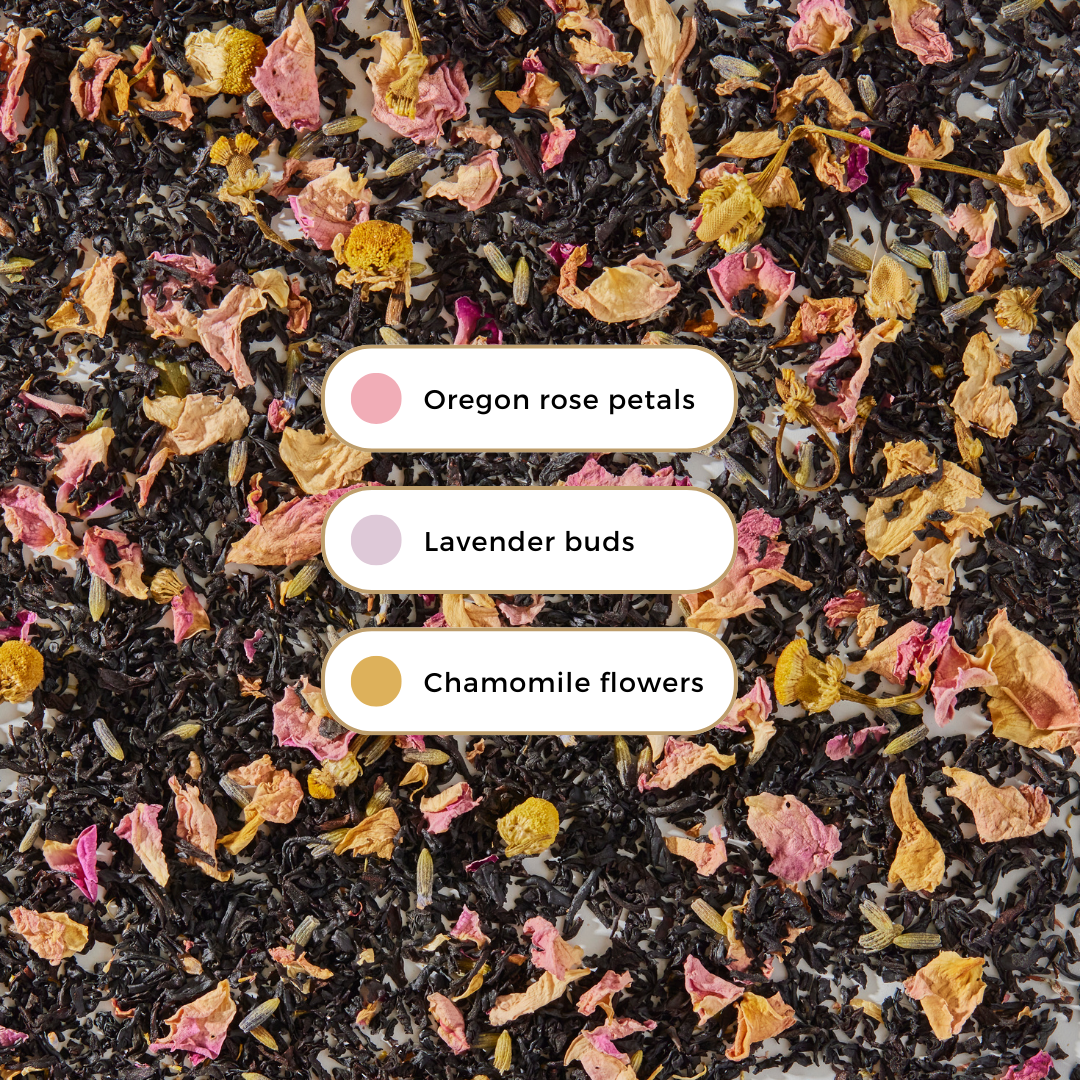 Reading Nook Tea Blend Black Tea (Rose - Lavender - Chamomile)