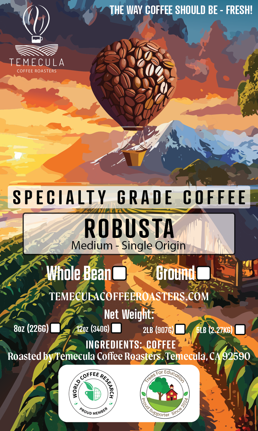 Robusta - Medium Roast