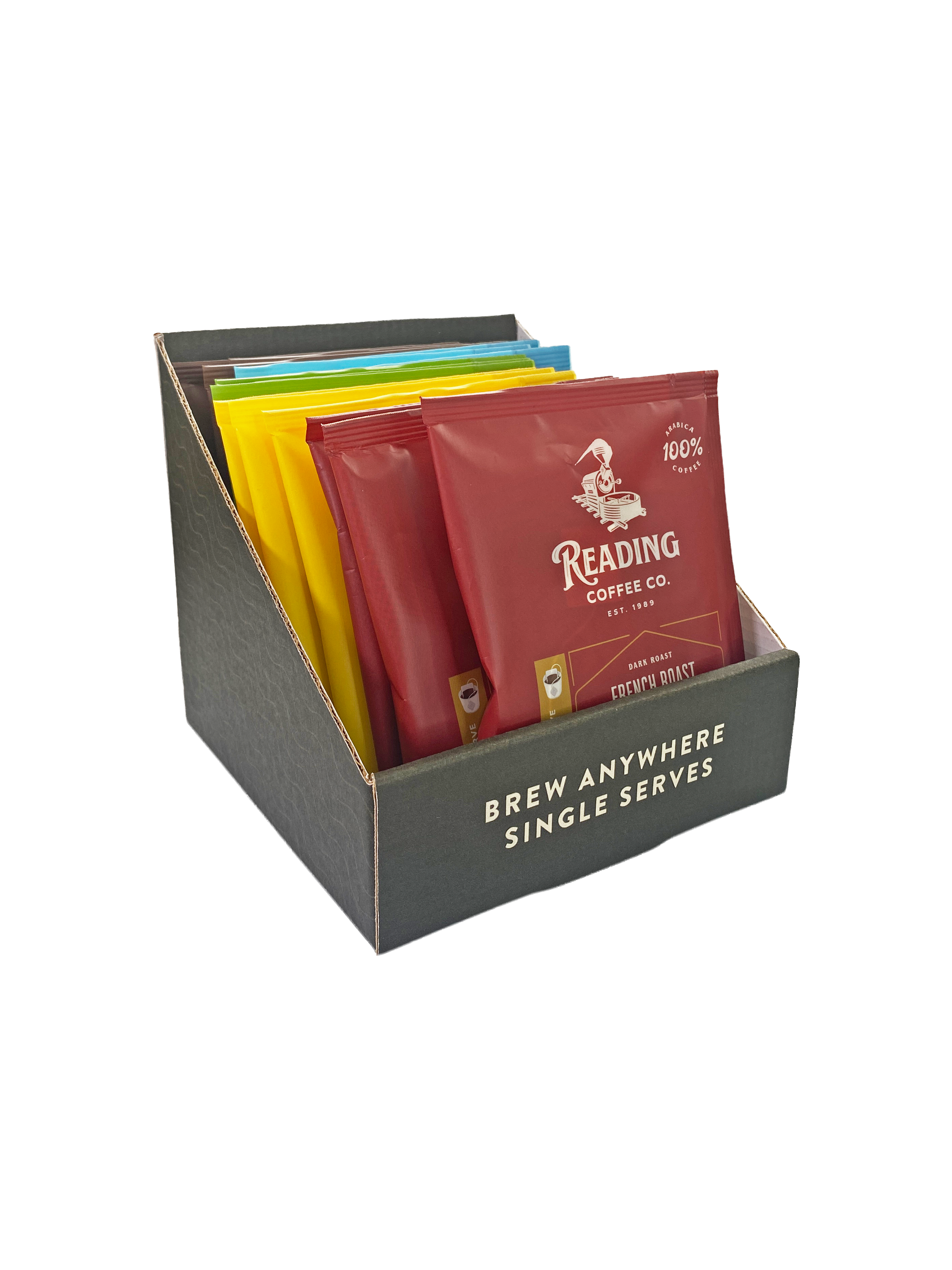 Variety Pack of 8 Pour Ta Single Serve Coffee