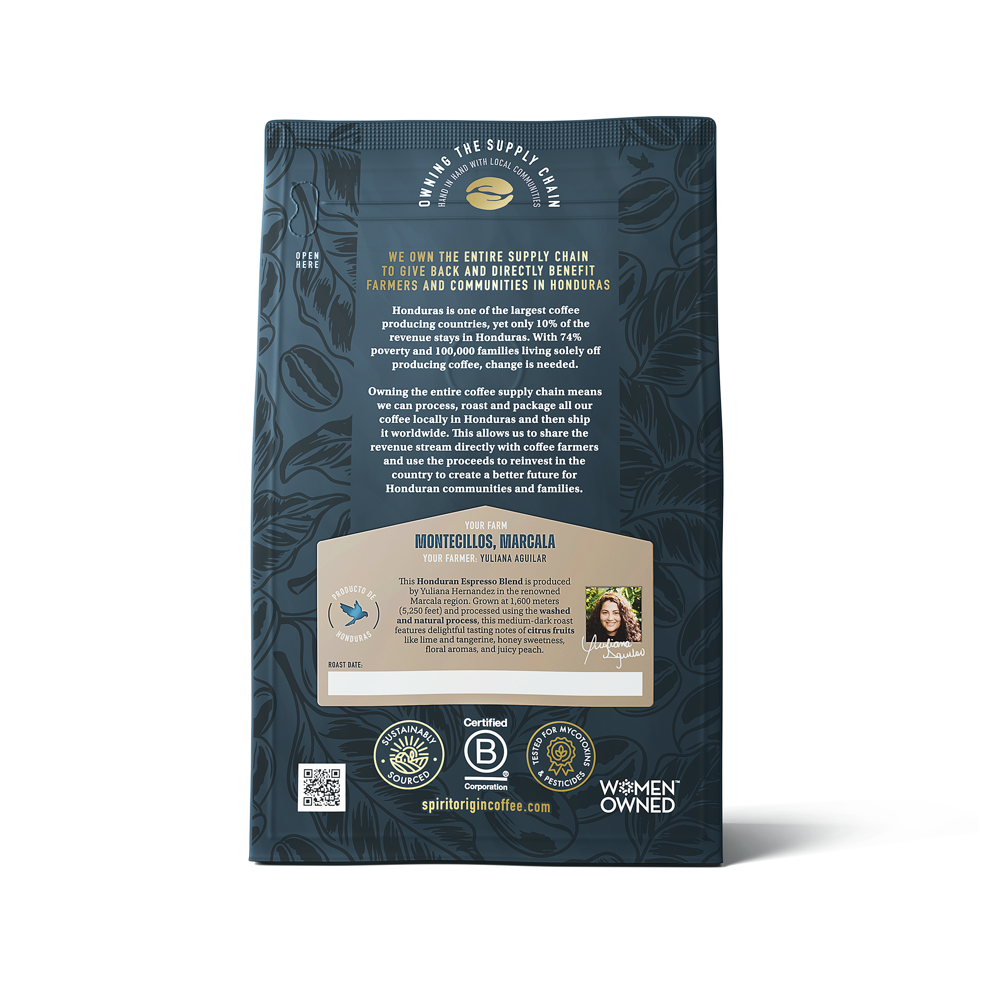 Honduran Espresso Blend – Medium-Dark Roast Specialty Coffee