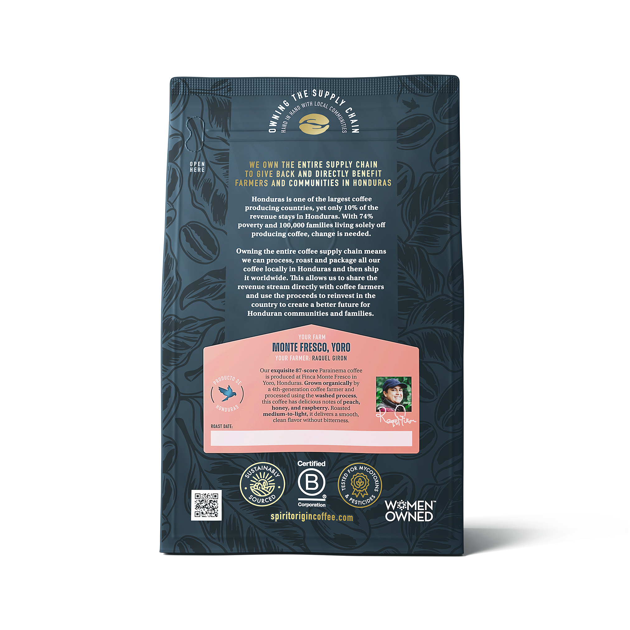 Honduras Monte Fresco Parainema Washed – Medium Roast Specialty Coffee
