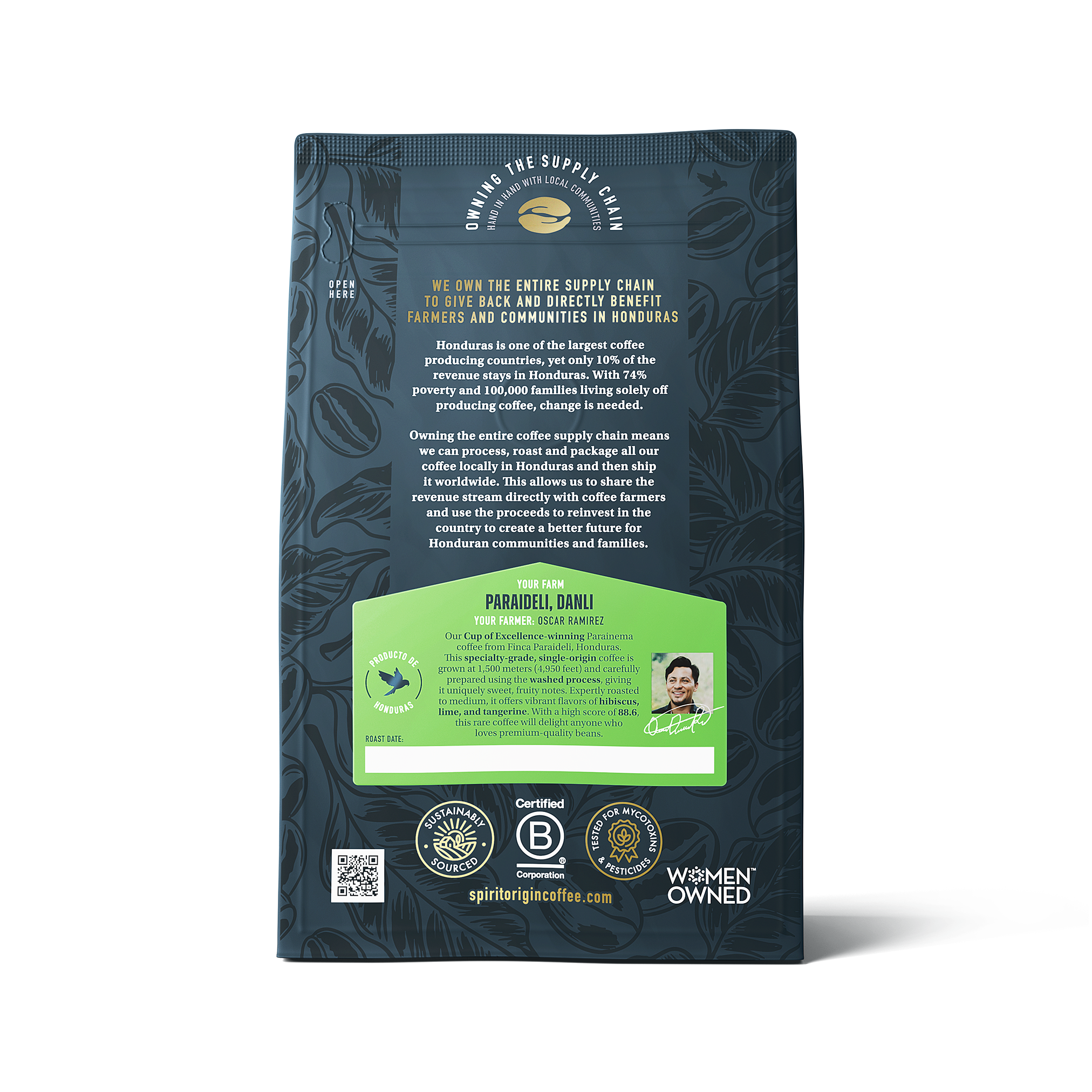 Honduras Paraideli Parainema Washed – Cup of Excellence Medium Roast Specialty Coffee
