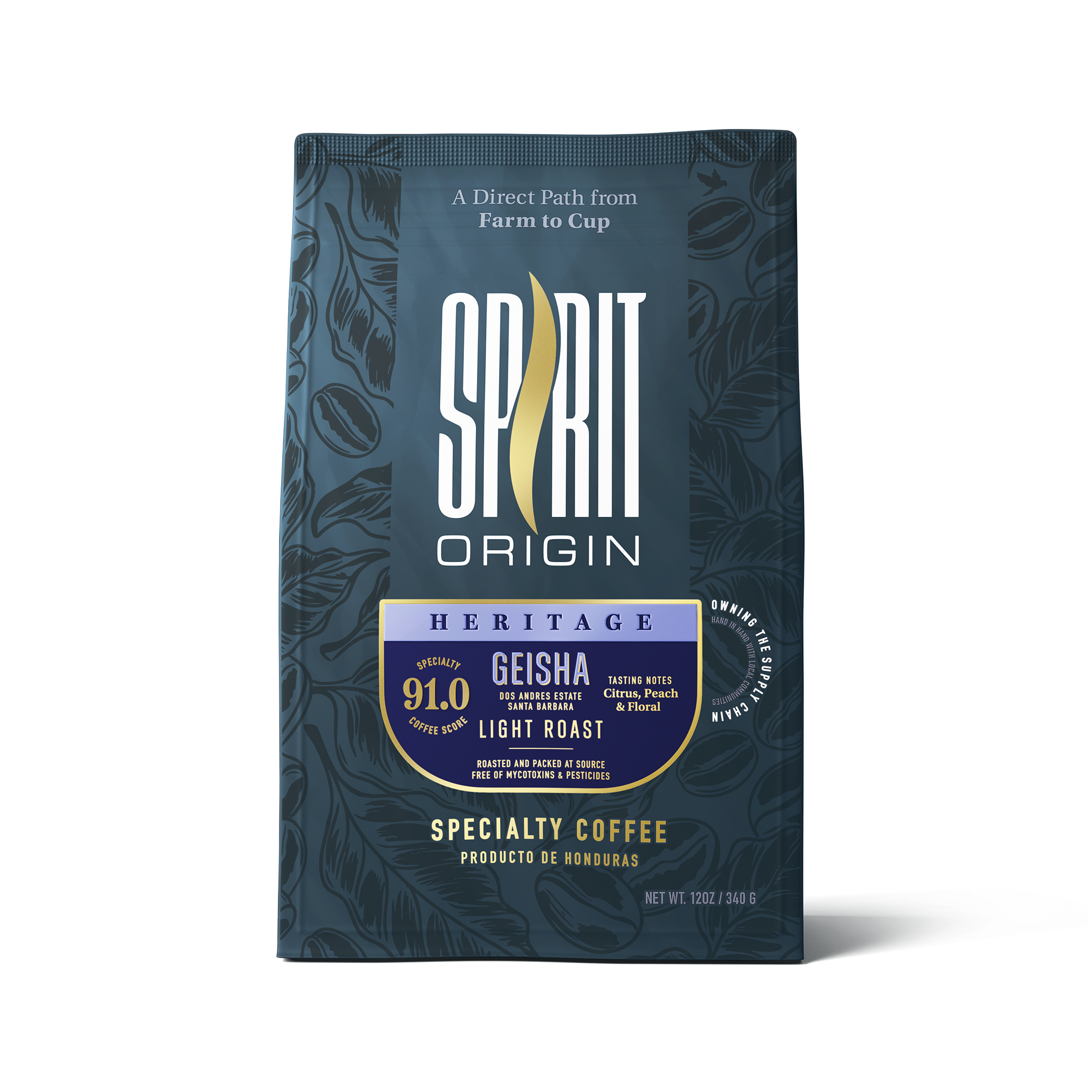 Honduras Dos Andres Gesha Washed – Light Roast Specialty Coffee