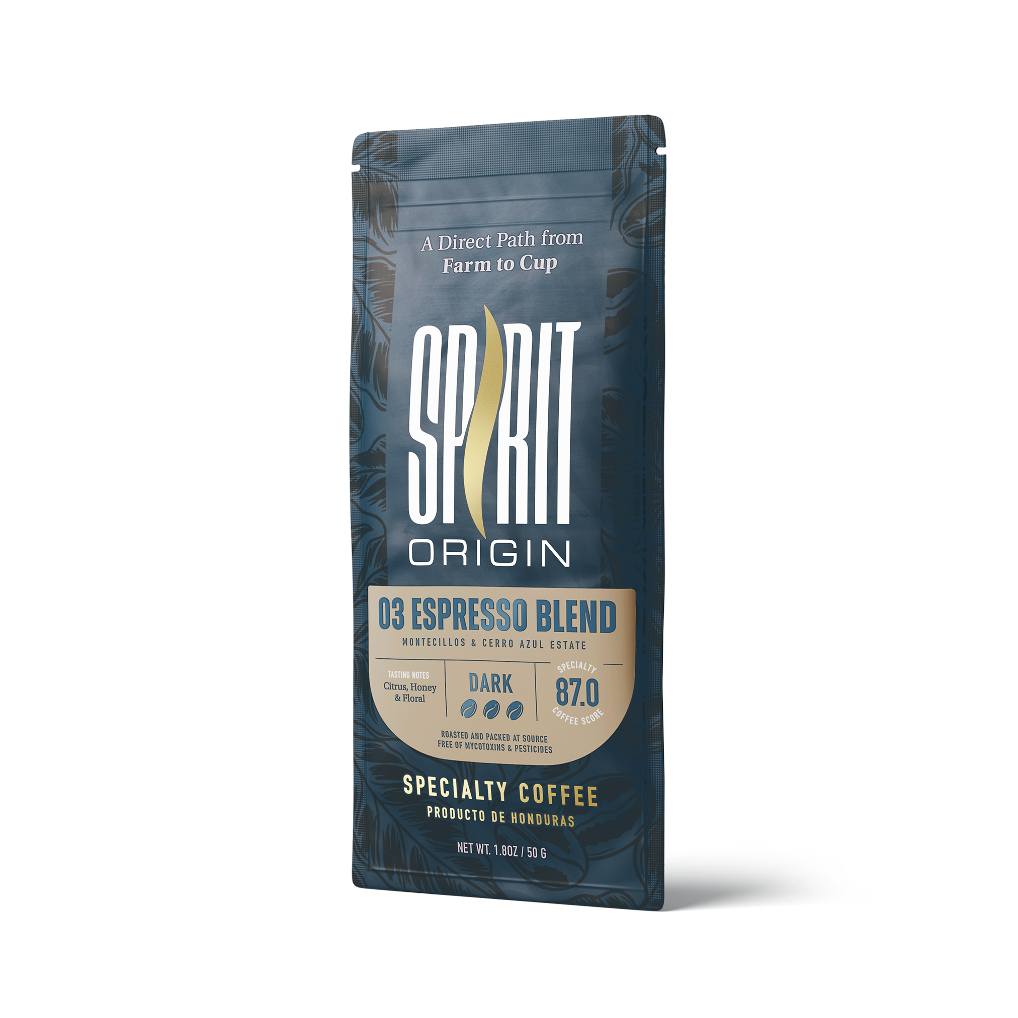 Honduran Espresso Blend – Medium-Dark Roast Specialty Coffee, 50g Sample