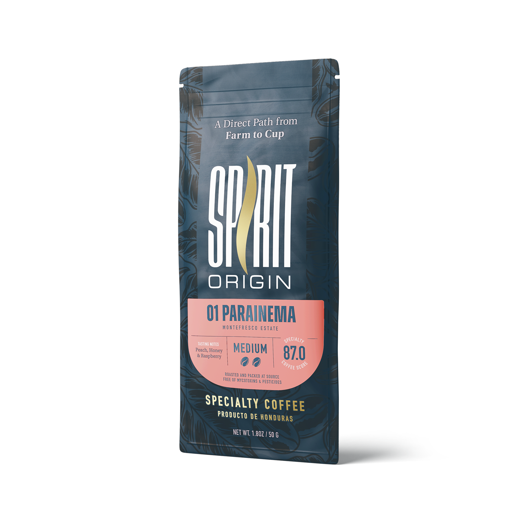 Honduras Monte Fresco Parainema Washed – Medium Roast Specialty Coffee, 50g Sample