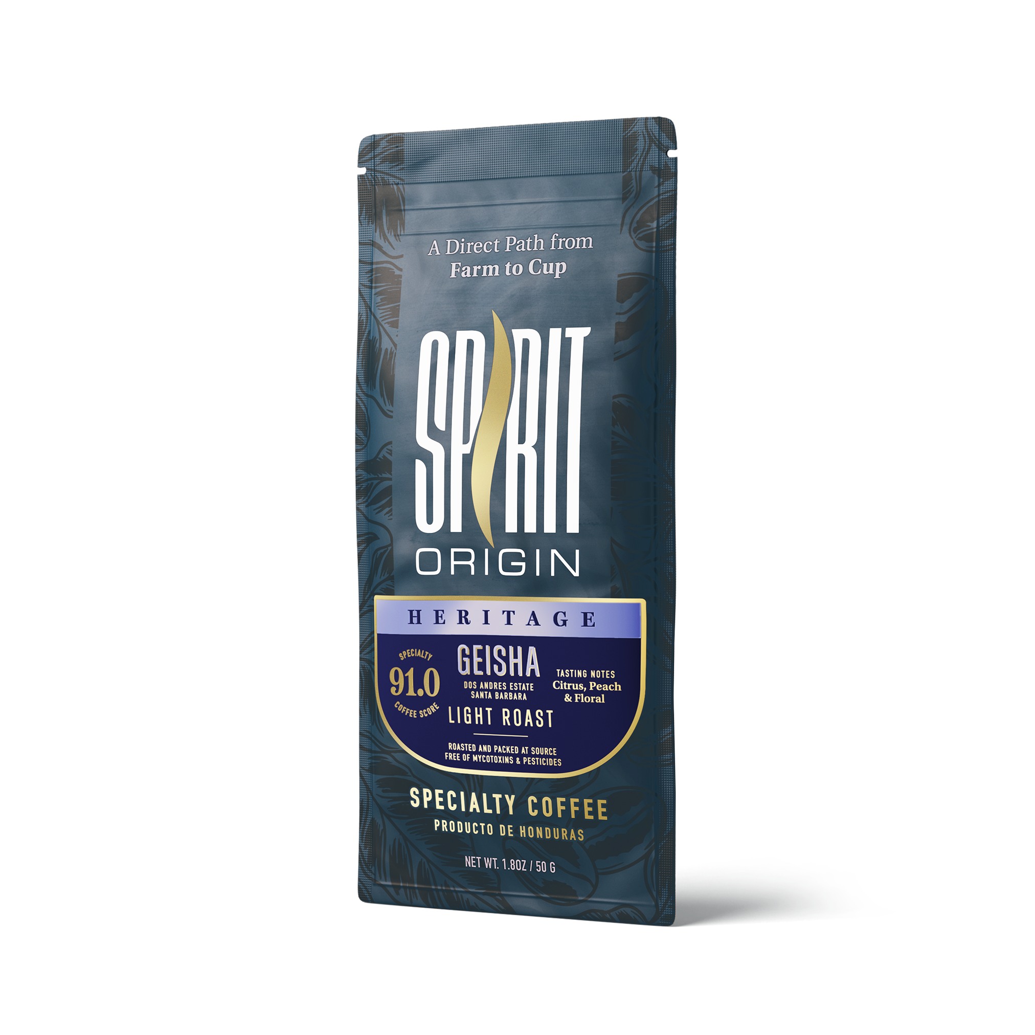Honduras Dos Andres Gesha Washed – Light Roast Specialty Coffee, 50g Sample