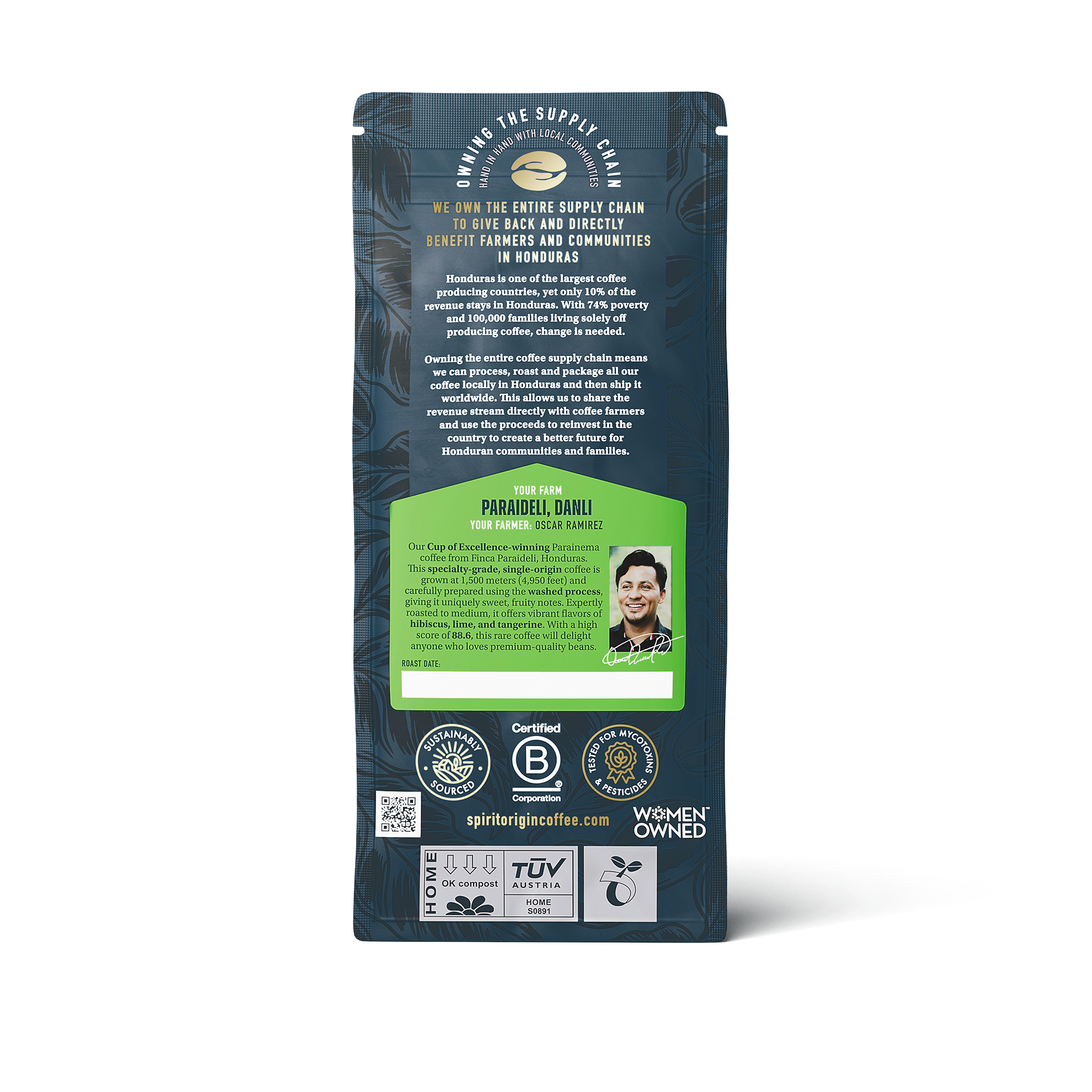 Honduras Paraideli Parainema Washed – Cup of Excellence Specialty Coffee, 50g Sample