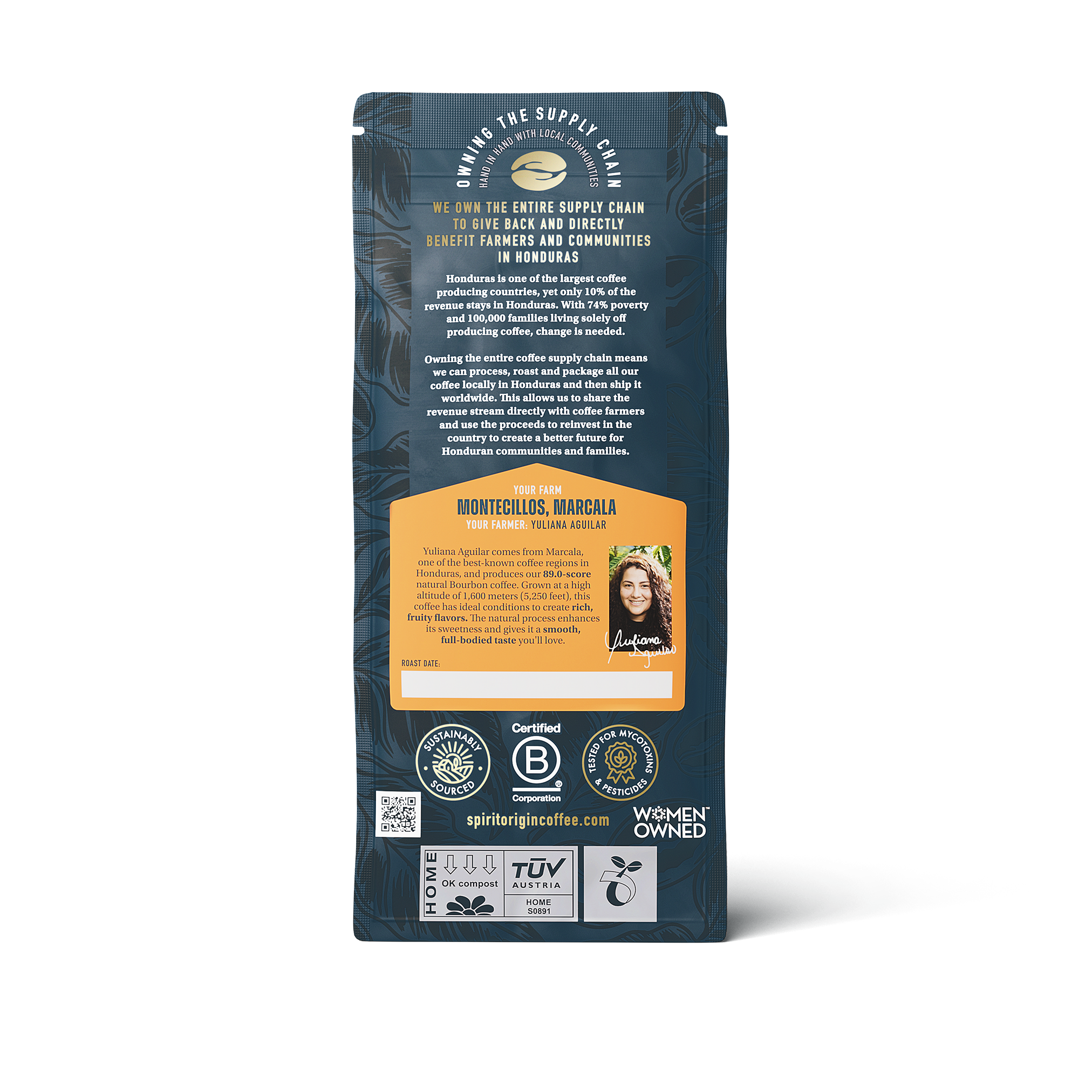 Honduras Montecillos Bourbon Natural – Medium Roast Specialty Coffee, 50g Sample