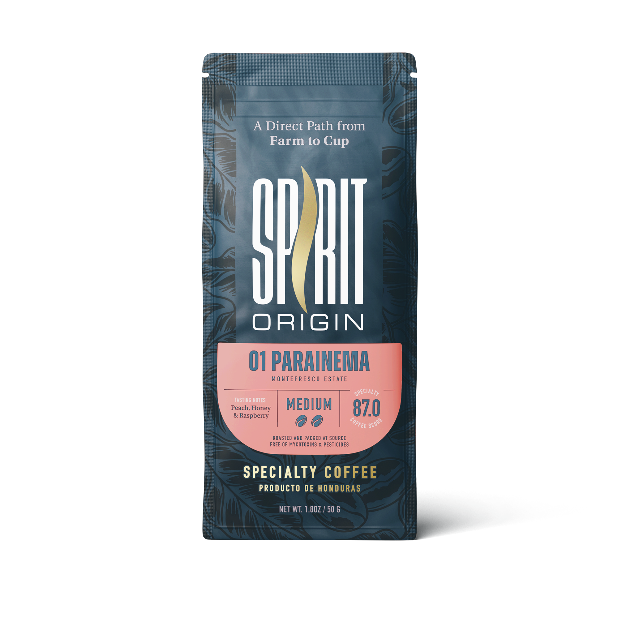 Honduras Monte Fresco Parainema Washed – Medium Roast Specialty Coffee, 50g Sample