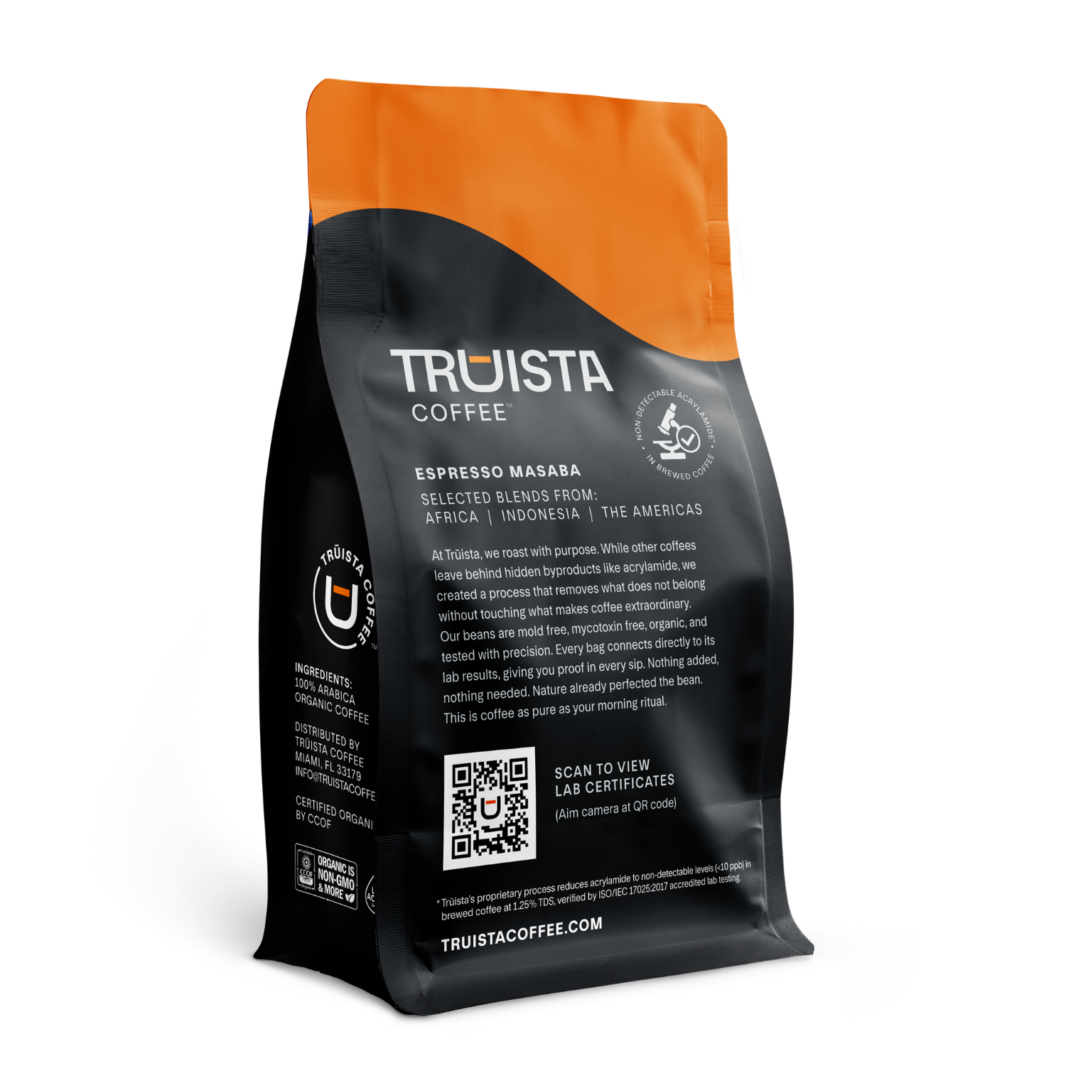 TRUISTA ESPRESSO MASABA ACRYLAMIDE FREE* COFFEE