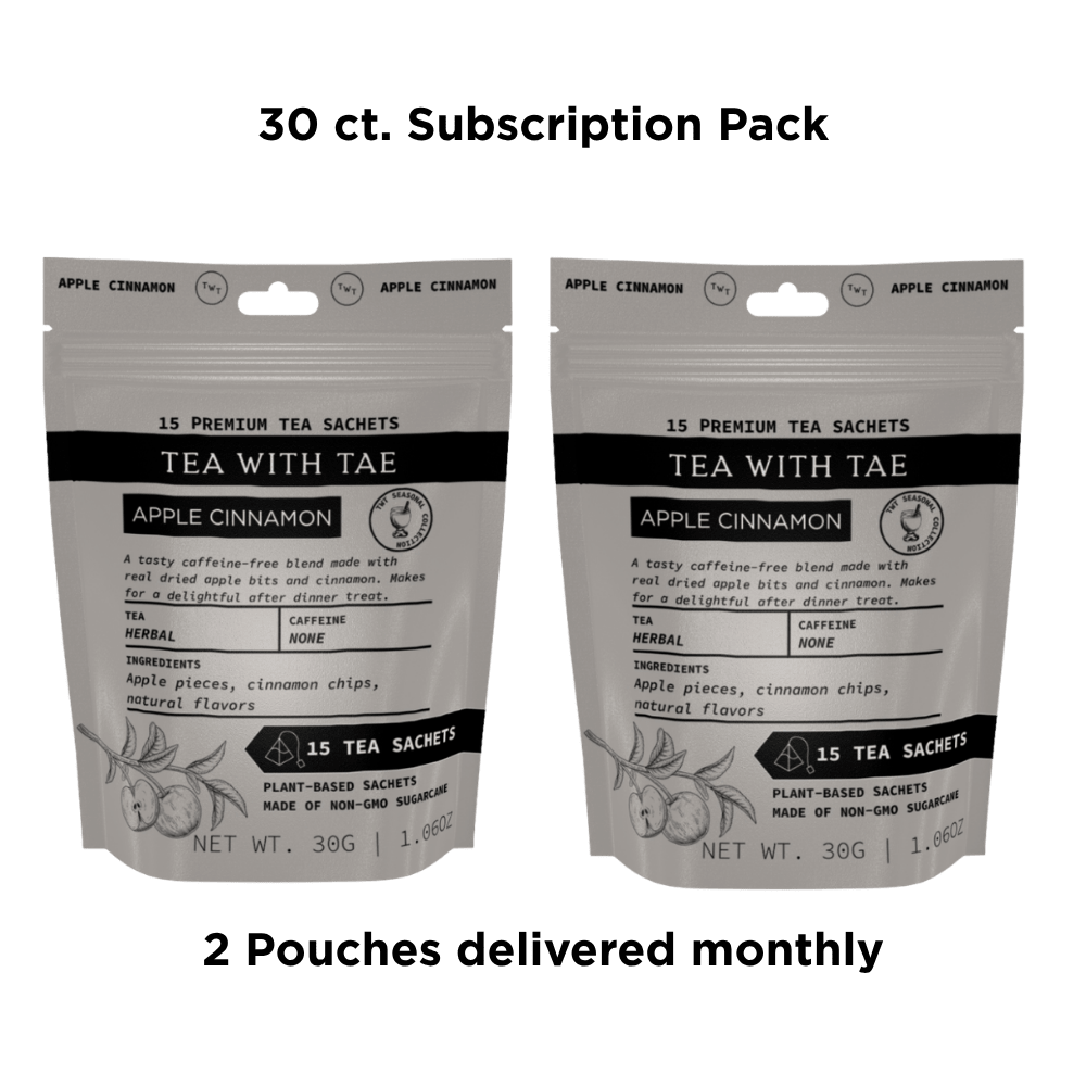 Apple Cinnamon Hot Tea Pouch