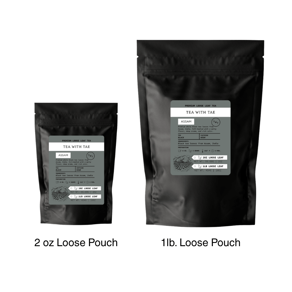 Assam Loose Leaf Hot Tea Pouch (2oz. or 1lb.)