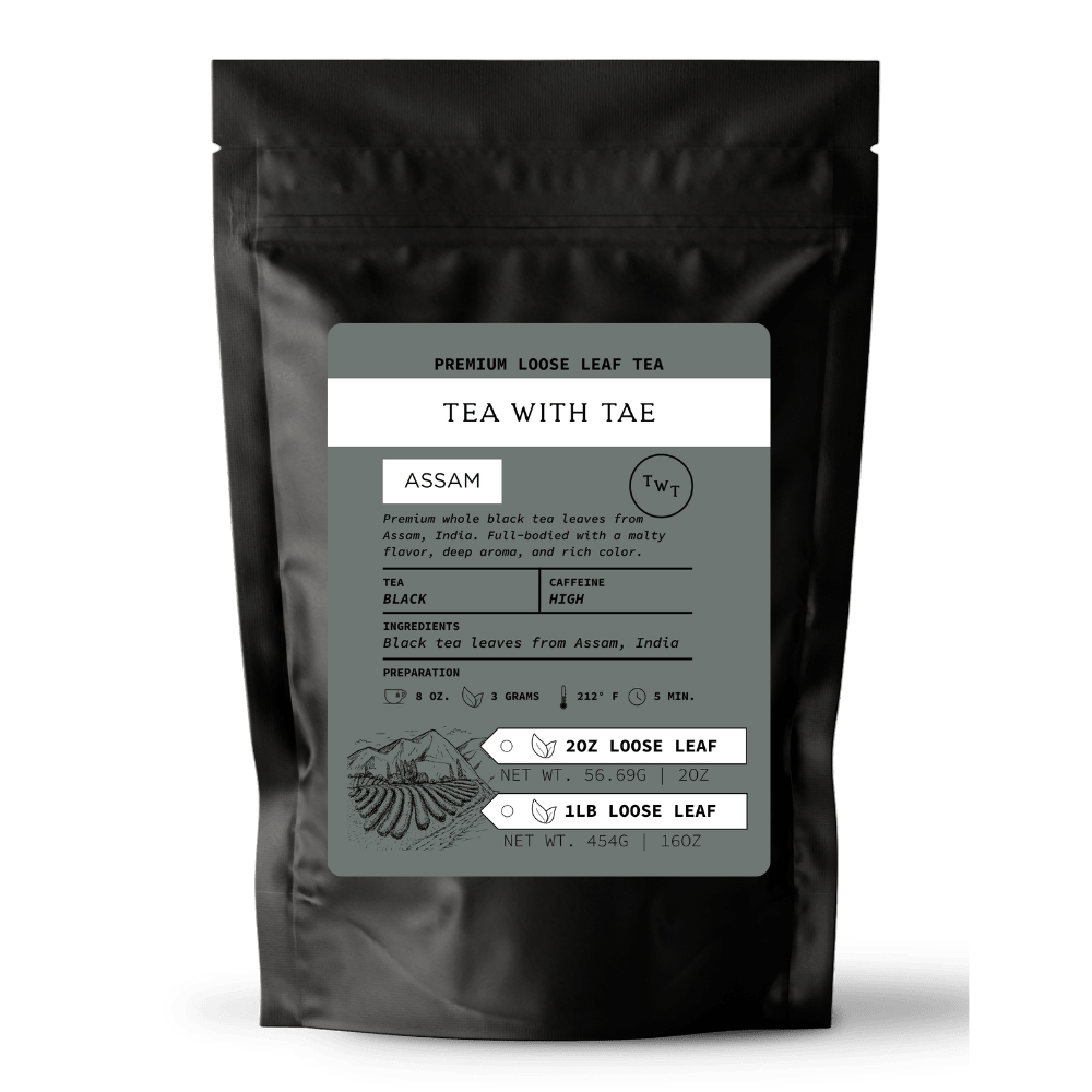 Assam Loose Leaf Hot Tea Pouch (2oz. or 1lb.)