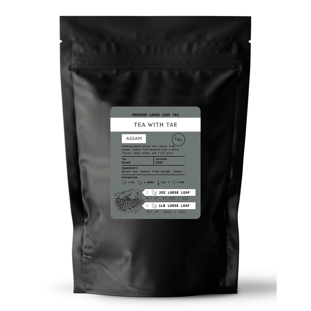 Assam Loose Leaf Hot Tea Pouch (2oz. or 1lb.)