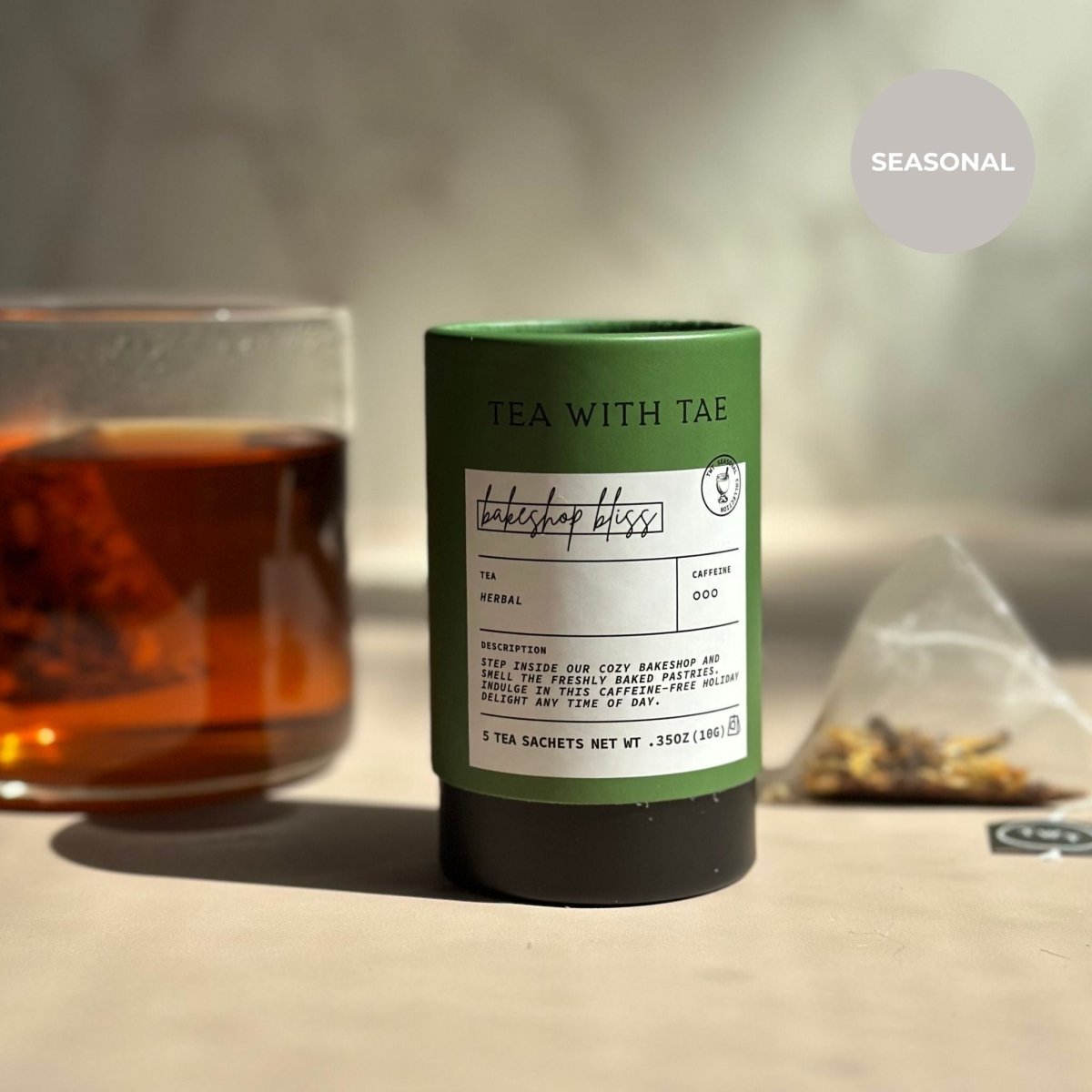 Bakeshop Bliss Mini Tea Tube (5 tea bags)