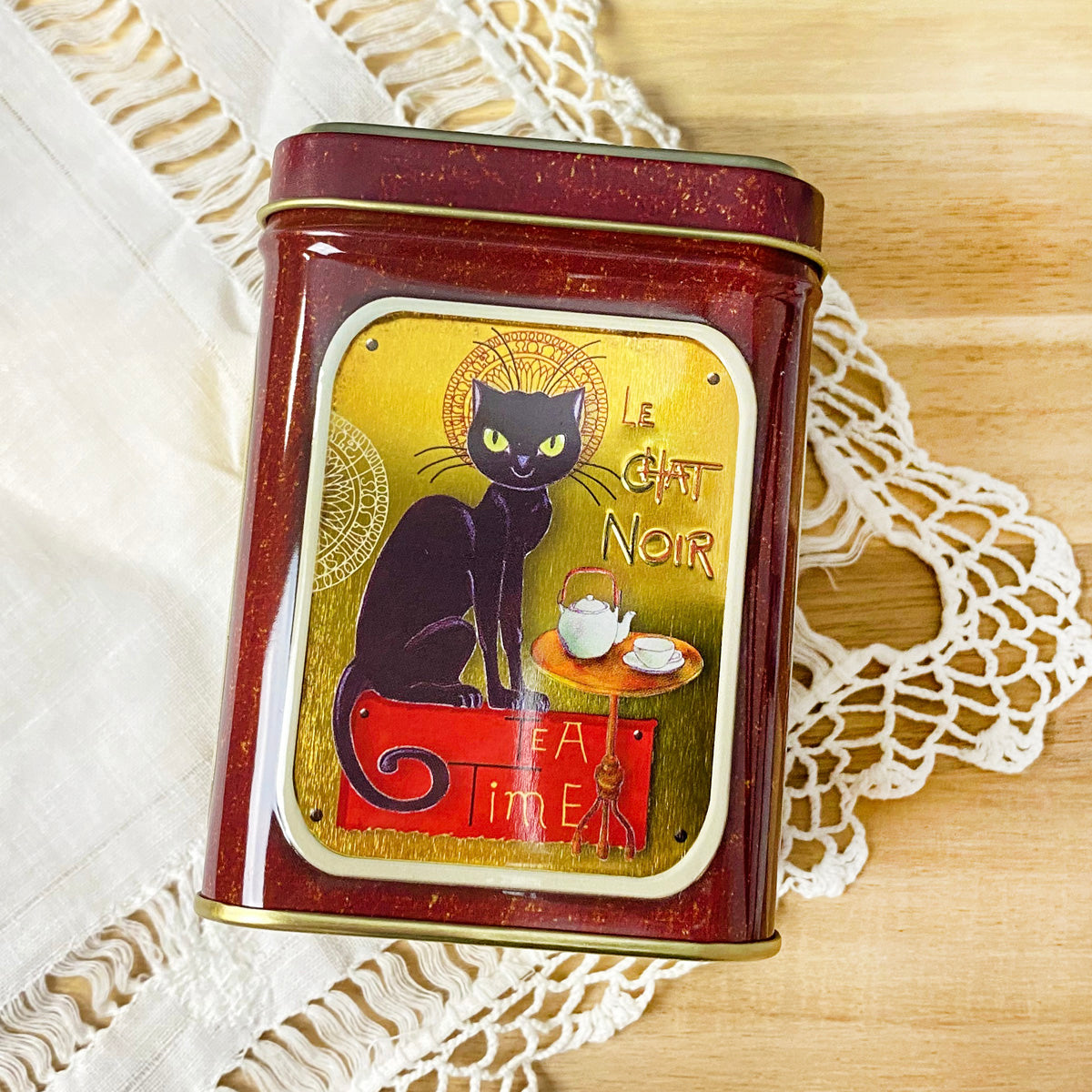 Le Chat Noir Tea Tin