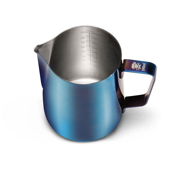 Barista Basics Milk Frothing Pitcher, 20oz, Blue