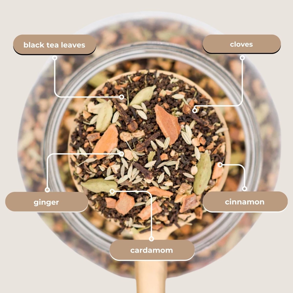 Tae's Chai Mini Tea Tube (5 tea bags)