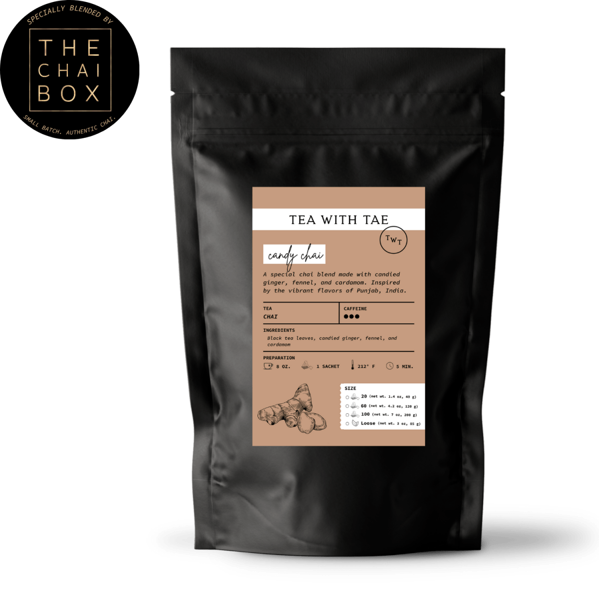 Candy Chai Pouch